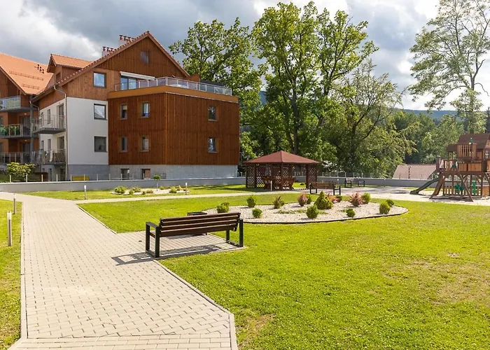 아파트 Izerka Z Basenem I Sauna - Stone Hill *